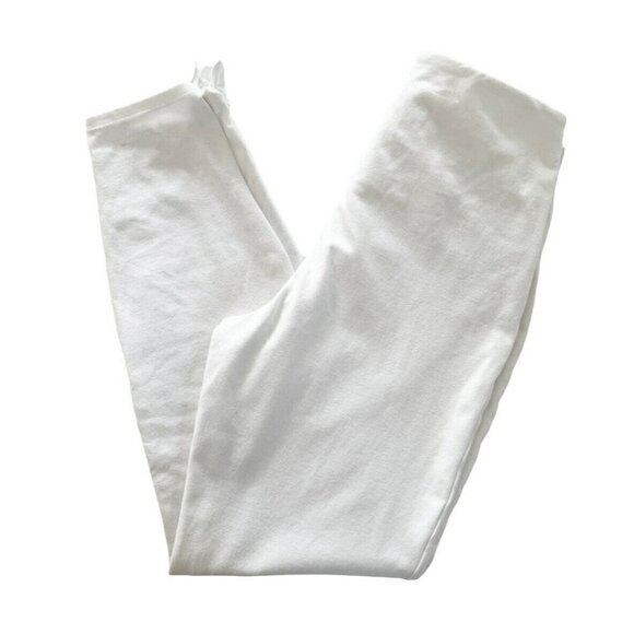 Lysse Woman's Sz s Dela Tie Crop Legging in White - Picture 10 of 10